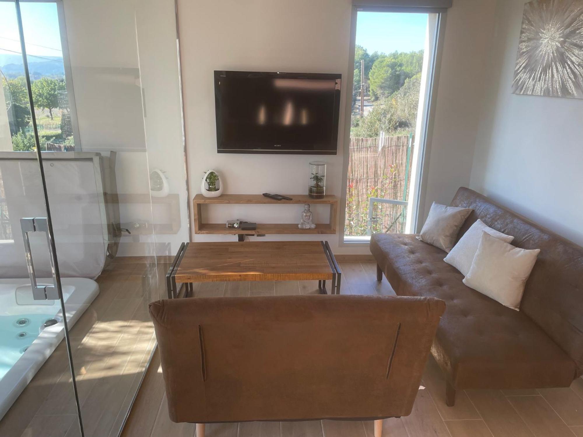 Logement Avec Jacuzzi Joucas Buitenkant foto